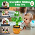 thumbnail image 3 of Juguete Dancing Talking Cactus Ayeboovi para 6 a 18 meses con 120 canciones, 3 of 8