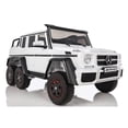 thumbnail image 1 of Licensed Mercedes-Benz AMG G63 6-Wheel 24V Deluxe Two-Seater Kids Ride-On Car with Remote Control, 1 of 5
