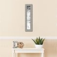 thumbnail image 3 of ArtToFrames 4x25 inch Metallic Deco Silver Picture Frame, Silver MDF Poster Frame (4501), 3 of 7