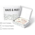 thumbnail image 4 of HAUS AND HUES Boho Pictures Wall Decor - Set of 4 Mid Century Modern Wall Art, Neutral Wall Decor, Botanical Wall Art Framed, Coral Artwork Wall Decor, Boho Prints Wall Art (8x10, Framed Beige), 4 of 6
