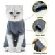 thumbnail image 4 of Traje de recuperación para mascotas, chaqueta para heridas abdominales de cuatro patas para gatos TOMSHOO Abrigo de invierno, 4 of 7