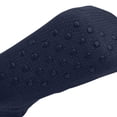 thumbnail image 5 of Women's Knit Slipper Socks, Plush Lined with Non-Slip Silicone Dots, Indoor Outdoor House Shoes, Cozy Winter Gift. Dark Blue 1 pair, 5 of 6