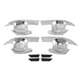 thumbnail image 1 of Protector de copa de la manija de la puerta del automóvil Unique Bargains para Nissan Sylphy 2020 tono plateado cromado ABS 4 Pcs, 1 of 1