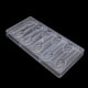 thumbnail image 3 of Molde de chocolate Molde de plástico transparente para decoración de postres para hornear caramelos de galleta de magdalenas, 1 Eigraketly HA003626-01, 3 of 7