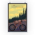 thumbnail image 2 of Tennessee, Mountain Bike, Ride the Trails (12x18 Wall Art Poster, Room Decor), 2 of 3