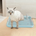 thumbnail image 6 of Leakproof Indoor/Outdoor Dog Toilet Tray with Removable Mesh Grate | Puppy Potty Training Basin for Small & Medium Dogs | 19.3x14.6x1.4 inch, 6 of 6