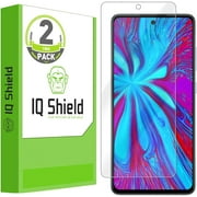 IQShield Screen Protector Compatible with Samsung Galaxy A52 5G (2-Pack) Anti-Bubble Clear TPU Film