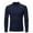 Navy, variant on Clearance Men's Thermal Compression Shirts Long Sleeve Mock Neck Shirt Winter Sports Running Lightweight Base Layer