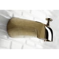 thumbnail image 2 of Kingston Brass K188A2 5-1/4 Inch Zinc Tub Spout with Diverter, Polished Brass, 2 of 3