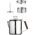 thumbnail image 3 of Rapid Brew Stainless Steel Stovetop Coffee Percolator, 2-6 Cup, 3 of 8