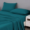 thumbnail image 6 of Chezmoi Collection 10-Piece Bed in a Bag Comforter Set, Pintuck Design, All Season Soft Microfiber Bedding with Sheets, Pillow Shams & Decorative Pillow, Teal, King, 6 of 9