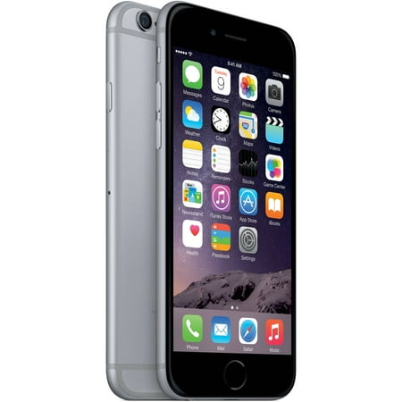 Straight Talk Prepaid Apple iPhone 6 32GB, Space (Best Verizon Prepaid Phone)
