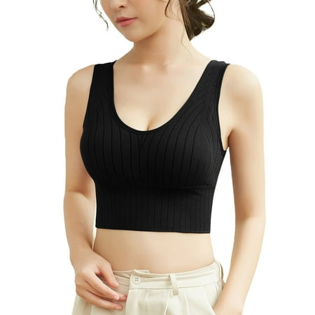 

gvdentm Bras For Women Push Up Women s Back Smoothing Underwire Bra Black One Size