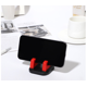 thumbnail image 3 of 2 soportes para teléfono móvil, alfombrilla antideslizante para salpicadero de coche, soporte de goma, soporte protector universal de silicona para teléfono de coche, rojo ER, 3 of 5