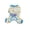 Blue, variant on TELOLY Dog Pajamas Super-A Grade Standard Pet Clothes Moisture-Wicking Softness Cute Dog Outfit S Blue