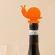 thumbnail image 4 of Abrelatas Caracol pequeño Tapón para botella de vino Tapones Reutilizables A prueba de fugas Lindo tapón decorativo para botella Tapón para vino tinto, 4 of 5