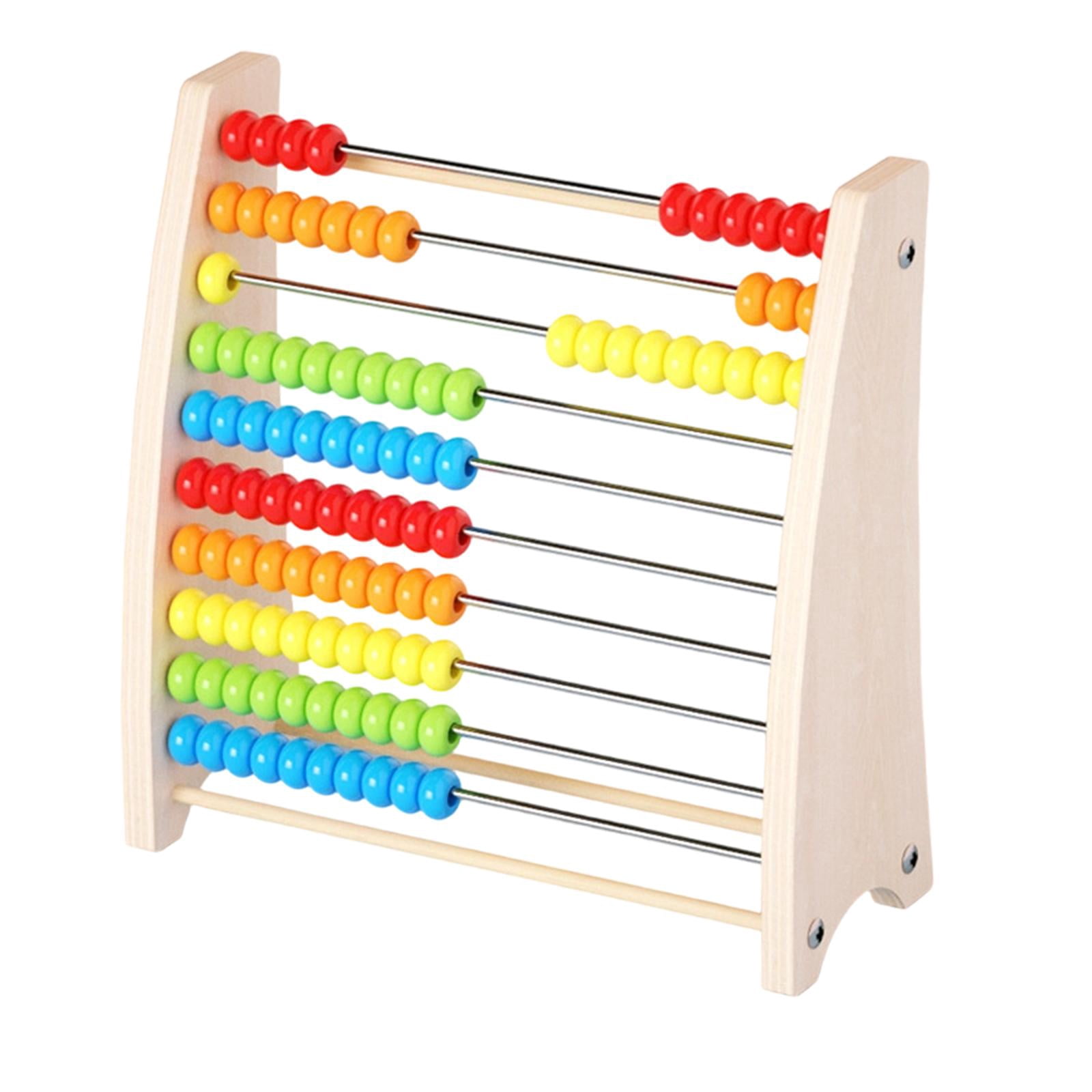 Juego Ábaco 5 Columnas Para Niños Cuenta Aritmética Madera Multicolor | Cuotas sin interés Juego Ábaco 5 Columnas Para Niños Cuenta Aritmética Madera Multicolor | Cuotas sin interés