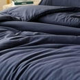 thumbnail image 5 of Twin/Twin XL Comforter Set for College Boys Girls Navy Blue, 1 Blue Comforter & 1 Pillowcase, Lightweight Kids Comforter Soft Dorm Bedding, 5 of 8