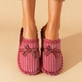 thumbnail image 6 of KANG Corduroy Slippers For And Cozy Indoor Warm Winter Slip On Comfort Footwear With Soft Ideal For Home Relaxation, 6 of 9