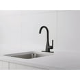 thumbnail image 2 of Peerless P1819lf Xander 1.5 GPM Single Hole Bar Faucet - Black, 2 of 3