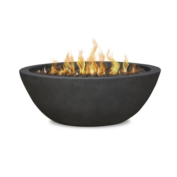 Riverside Propane Fire Bowl in Shale with Natural Gas Conversion kit