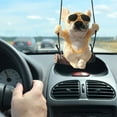 thumbnail image 5 of Bdday Car Hanging Ornament Puppy Car Accessories Rearview Mirror Car Decoration Car Pendant Cute Puppy Decoration Small Fresh Jewelry, 5 of 6
