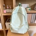 thumbnail image 4 of Weebloom Large School Backpack For Kids Girls Cute Casual Large Capacity Travel Bookbag Middle High School College Green, 4 of 7