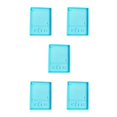 thumbnail image 1 of Guardoinrt Key Rings Mold Media Player Shape Safe Use Flexible Silicone Mould Handmade Crafts Cake Decoration Small Pendant 3149 5Set, 1 of 6