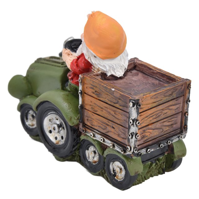 Adornos De Resina Para Tractores De Ancianos, Adornos Artesanales De Resina Que Evitan La Oxidación Exquisito Resistente A La Intemperie Para Sala De Estar Para Escritorio Para Cergrey Car Elderly Resin Ornaments