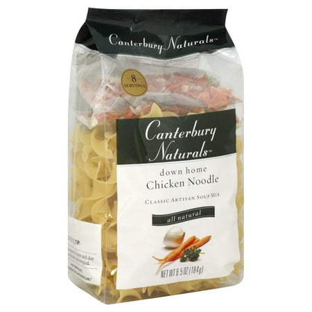 Canterbury Naturals Down Home Chicken Noodle Classic Artisan Soup Mix, 6.5 Ounce Bag
