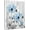 Blue, variant on Nature Wall Decor Floral Butterfly Canvas Vintage Bee Wildflower Pictures for Living Room Scenery Paintings Colorful Flower Posters Framed Artwork Bedroom Bathroom Home Decoration 12x16” 3Pcs