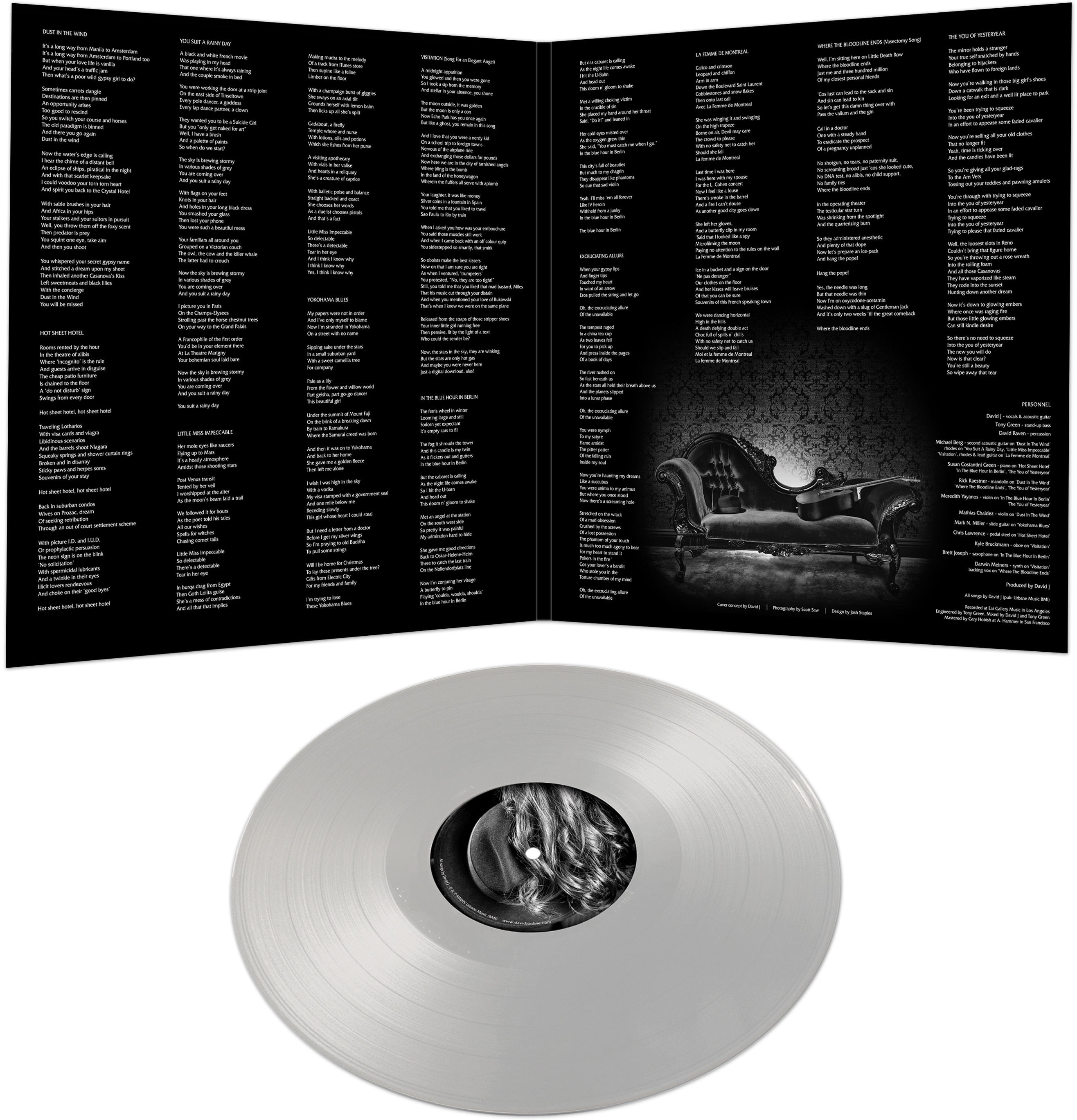 David J - An Eclipse Of Ships - Silver - Music & Performance - Vinyl