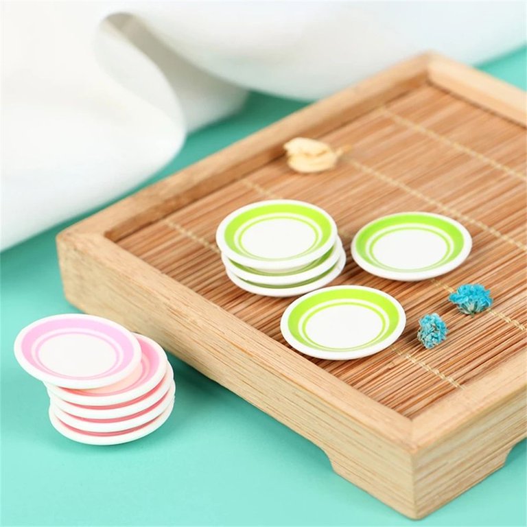 5pcs wood chopping board small chopping board Doll House pretend play