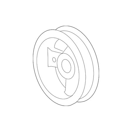 Genuine OE Toyota Vibration Damper - 13470-0P010