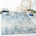 thumbnail image 2 of SAFAVIEH Brentwood Ainslee Abstract Area Rug, Ivory/Navy, 5' x 5' Square, 2 of 12