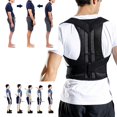 thumbnail image 1 of Posture Corrector for Men and Women with Lumbar Harness Corrector Posture Back Relieve Shoulder Neck and Back Pain Contains a Lumbar Belt to Have a Straight Back, 1 of 5