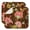 Elegant Flo, variant on 2pcs Elegant Floral Dish Drying Mat, Super Absorbent Microfiber Countertop Pad, Classic Bohemian Pattern, Quick Dry & Durable for Daily Use