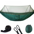thumbnail image 1 of Automatic Hammock with Detacheable Mosquito Net for Outdoor Camping  Anti-Mosquito Tree-Shaped Swing Hammock  Practical and Durable  Leisure Mesh Hammock  Easy to Store, 1 of 6