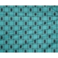 thumbnail image 4 of oneOone Polyester Lycra Fabric Swirl & Check Ikat Printed Fabric 1 Yard 56 Inch Wide, 4 of 4
