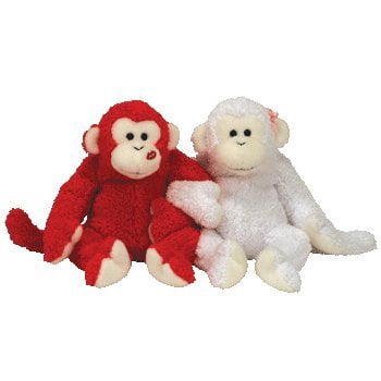 red monkey beanie baby