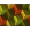thumbnail image 1 of Ahgly Company Indoor Rectangle Patterned Dark Yellow Green Area Rugs, 5' x 8', 1 of 6
