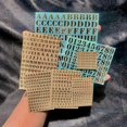 thumbnail image 5 of Uppercase Letter Glitter Numbers Stickers Self-adhesive 26 Letters Diy Decor, 5 of 5
