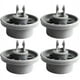 thumbnail image 1 of Juego de 8 piezas, ruedas para lavavajillas para cesta inferior, 1 of 5
