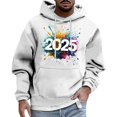 thumbnail image 1 of WILLBEST Sudaderas Hombre 2025 Tendencia Hombres y Mujeres con El Mismo Año Sudadera con Capucha Casual Deportes Moda Año Indispensable Top Mediana​​, 1 of 5