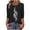 Black, variant on Womens Dressy Blouses 3/4 Length Sleeve Tops for Women Dressy Floral Crew Neck T Shirts Loose Fit Graphic Tees Lightweight Tops Blouses