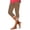 Camel, variant on Capris for Women Capri Leggings Elastic Waist Knee Length Yogaped Pants Dressy Casual Pedal Pushers with Pockets Gray 3XL