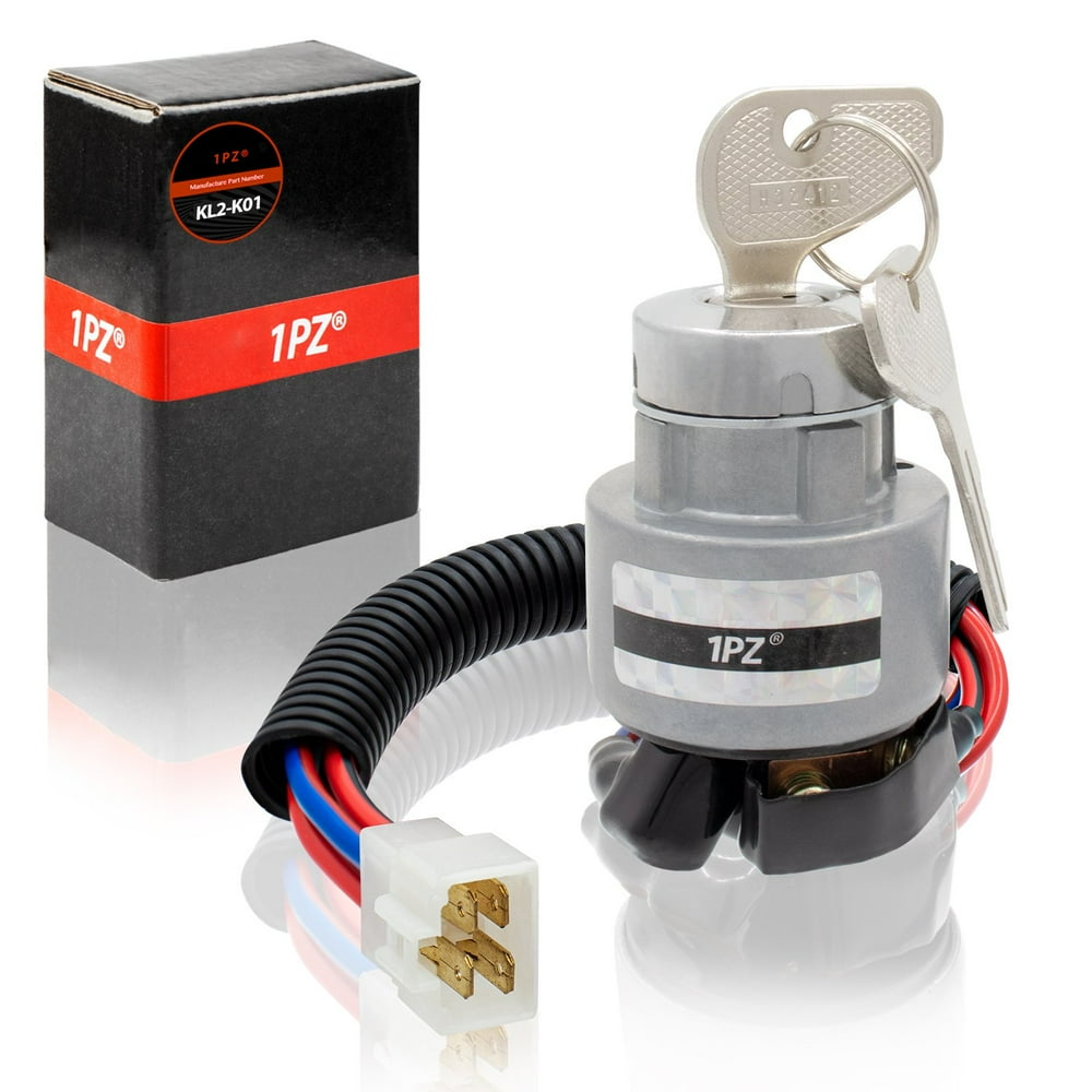 1PZ KL2K01 Ignition Key Switch for Kubota Tractor L2501 L2600 L2800
