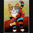 thumbnail image 3 of CafePress - New Cat Of Many Colors Sweatshirt (Dark) - Classic Crew Neck Sweatshirt, 3 of 4