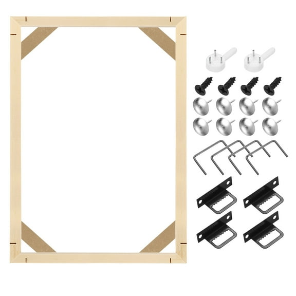 10 x 14 Inches Canvas Stretcher Bars, Wood Canvas Frame Kit Stretcher Frames