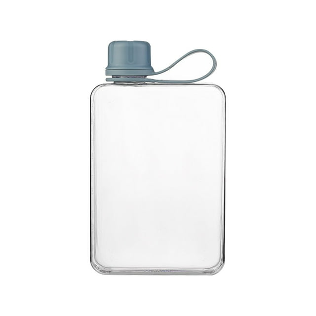 Harpily Large Capacity Bag Flat Water Bottle Portable Slim Water Bottle Design Wallet Water Bottle Can Be Put Into Small Pockets Makeup Bags And Handbags Suitable For Travel Work And Outdoor Sports